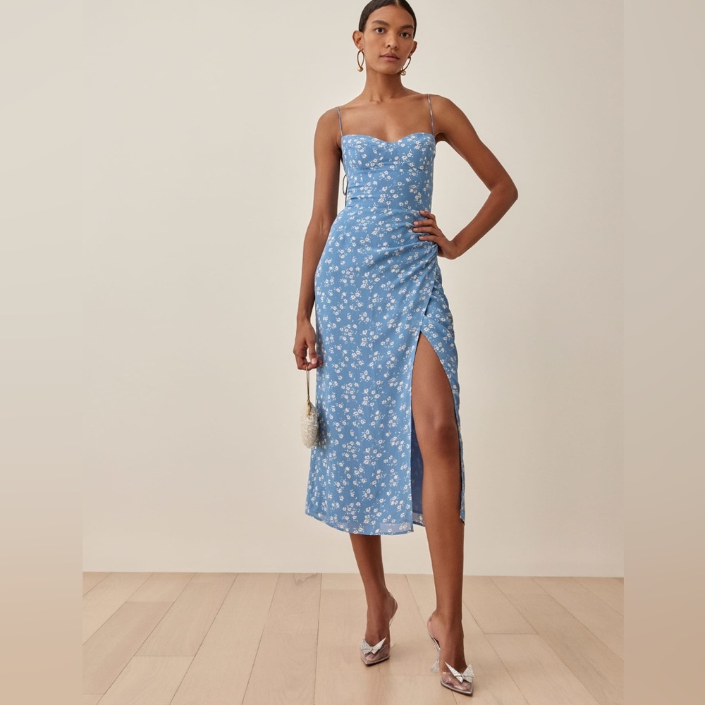 Reformation Kourtney Dress *Mint condition*